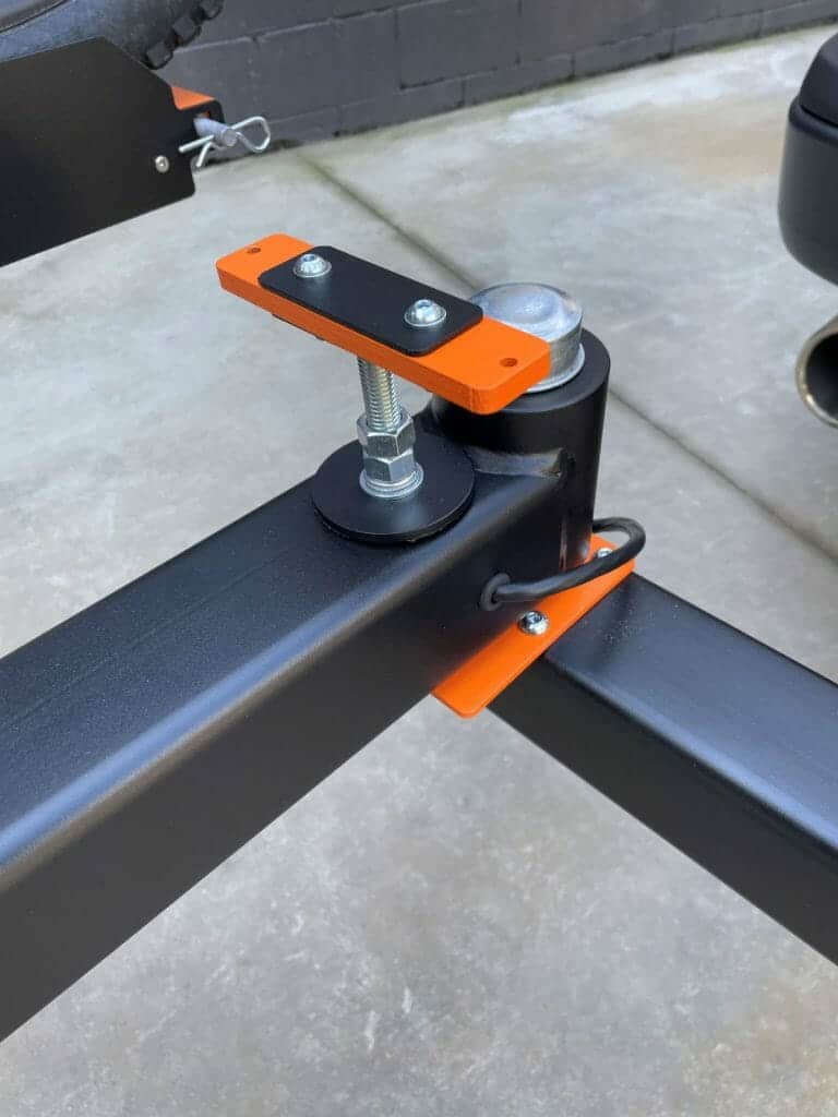 Towbar mounted Swing Away unit for use with ebike Carrier