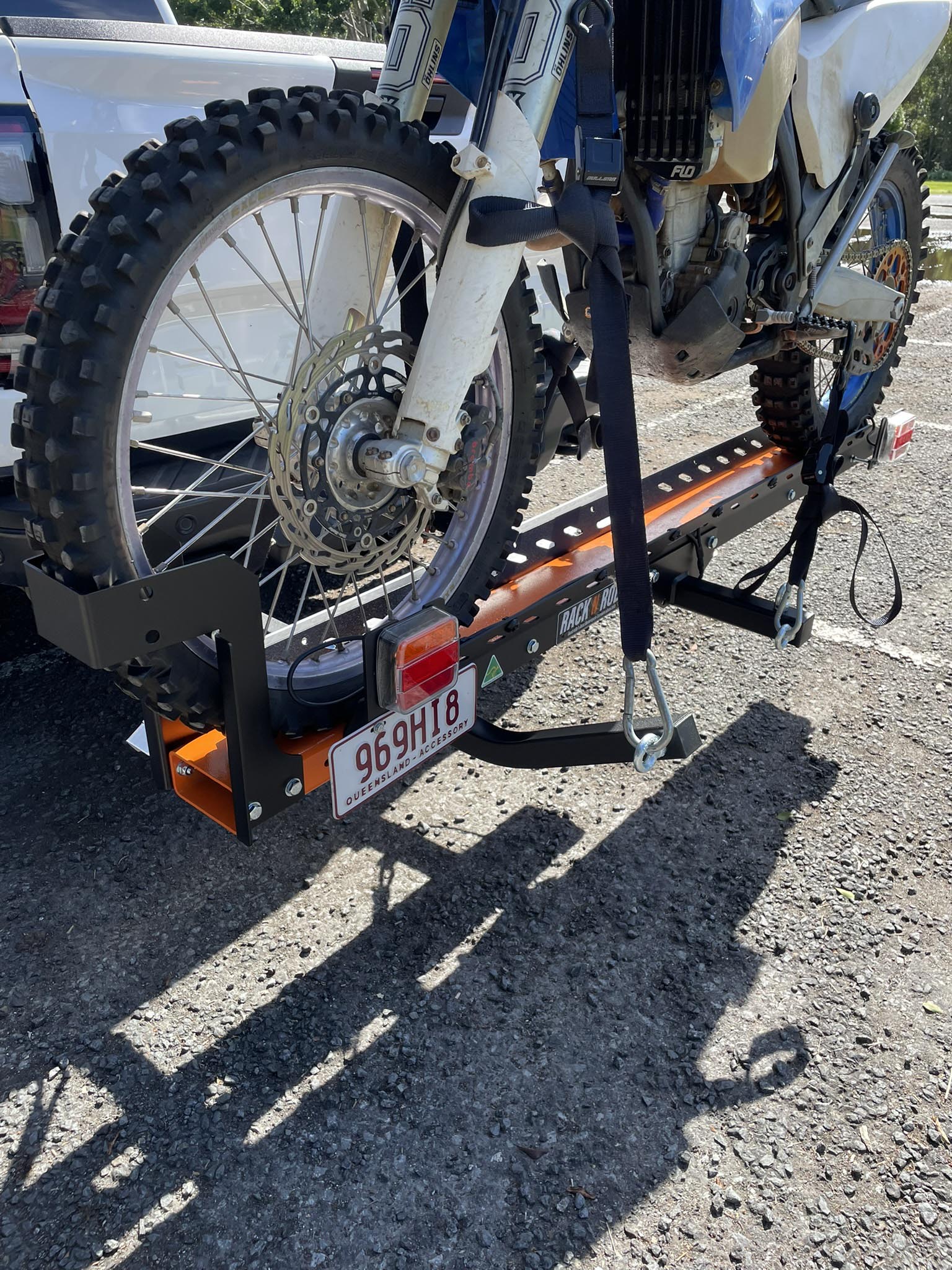 Dirt Bike Carrier Towbar Scooter Rack MX Motorbike Carrier Towbar