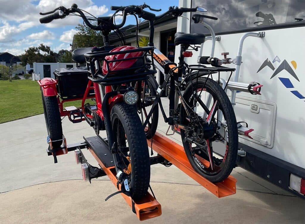 Double Trike & Bike Carrier Rack suitable for eTrike and eBike